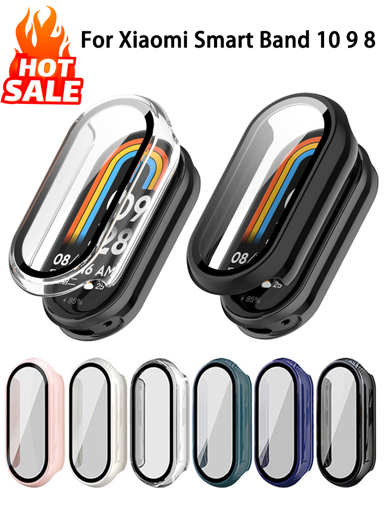 Smartwatch Watch Accessories For Women - Tempered Glass+PC Case For Xiaomi Mi