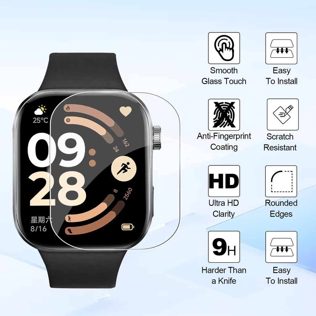1-5Pcs Soft Film for Xiaomi Re - Watch Case Bumper ulasan dan harga