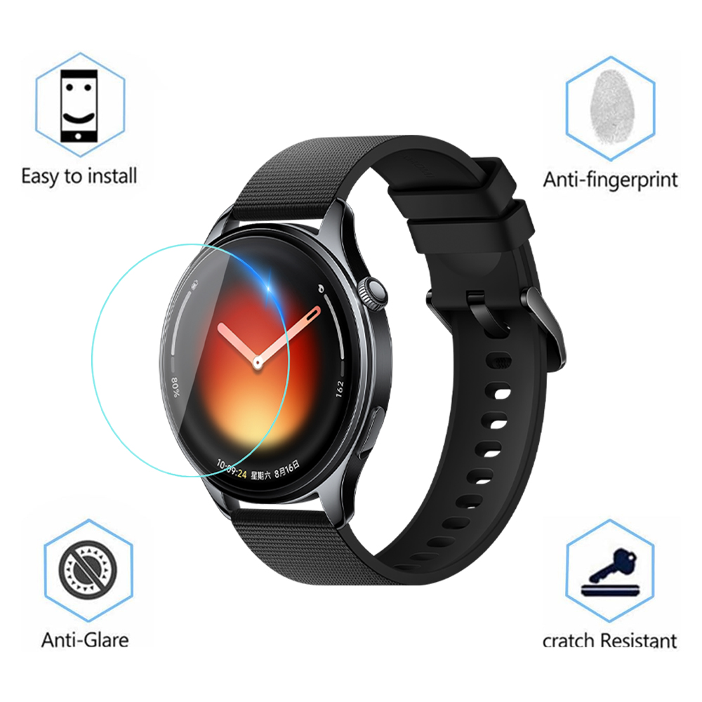 Tempered Glass for Xiaomi Watc - Smartwatch Watch Accessories ulasan dan harga