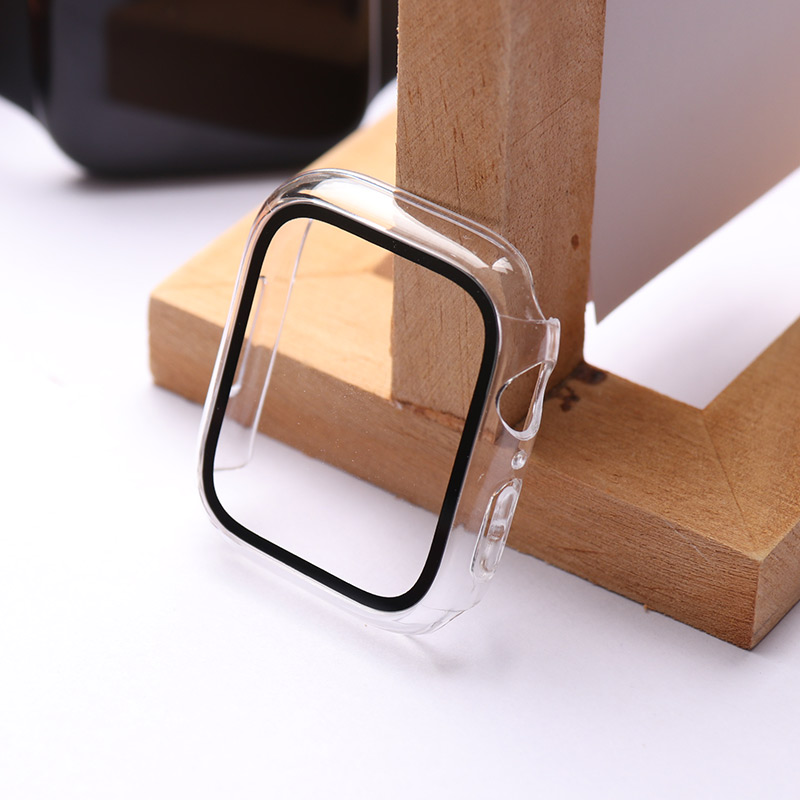 2pcs Tempered Glass Case For A - Apple Smartwatch Accessories ulasan dan harga