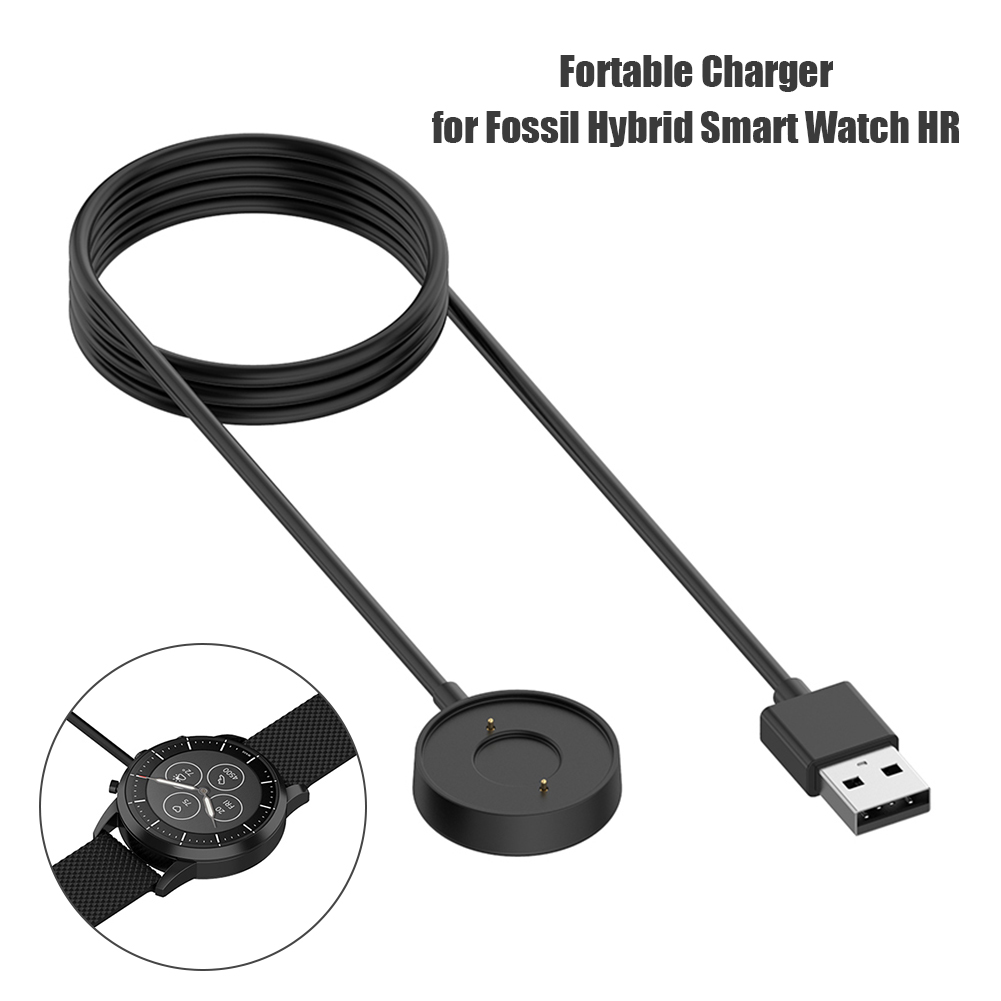 1m Charger Cable Fast Charging - Fossil Smartwatch Accessories ulasan dan harga