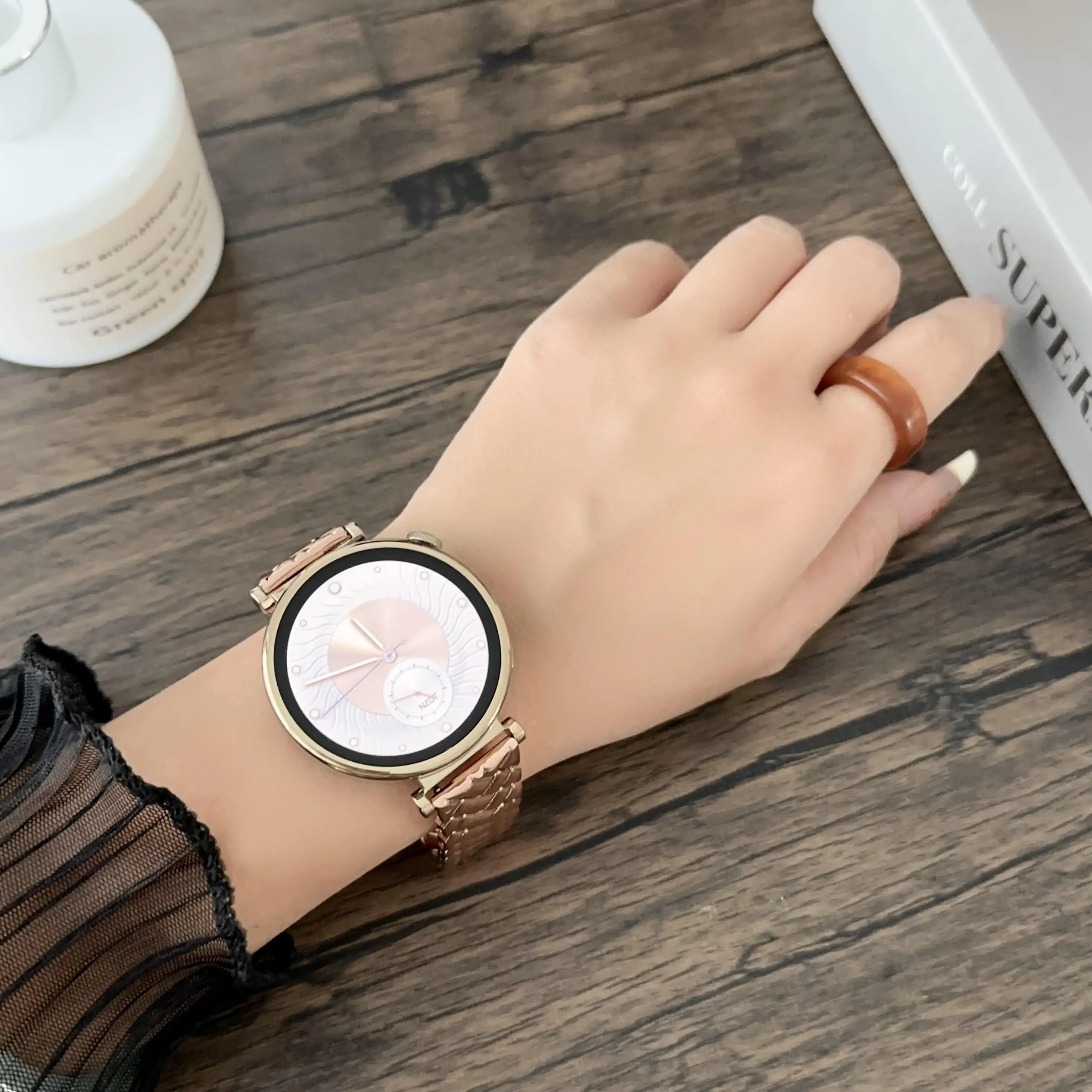 1pc 18mm V-shaped Stainless St - Fossil Smartwatch Accessories ulasan dan harga