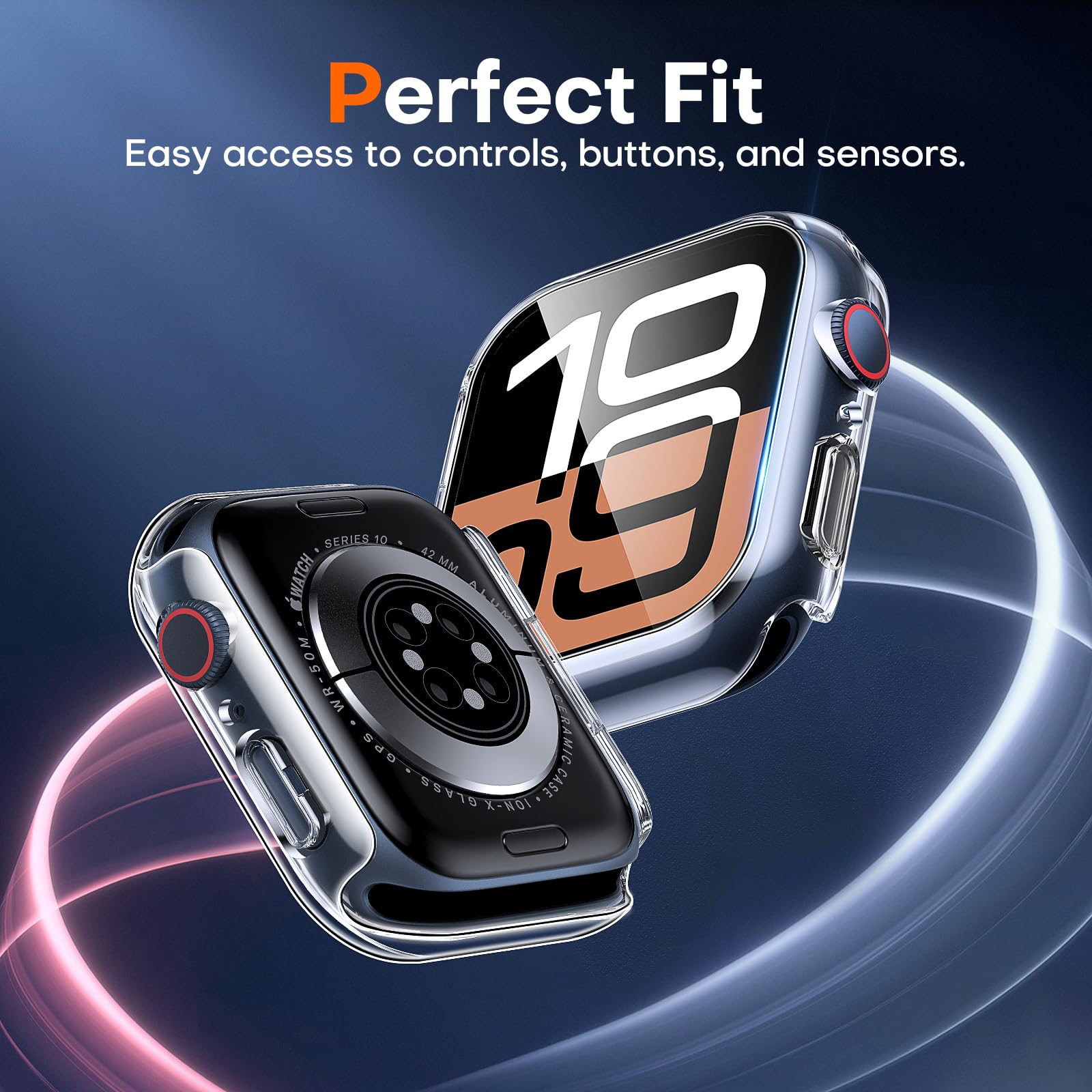 2pcs Tempered Glass Case For A - Watch Case Bumper ulasan dan harga