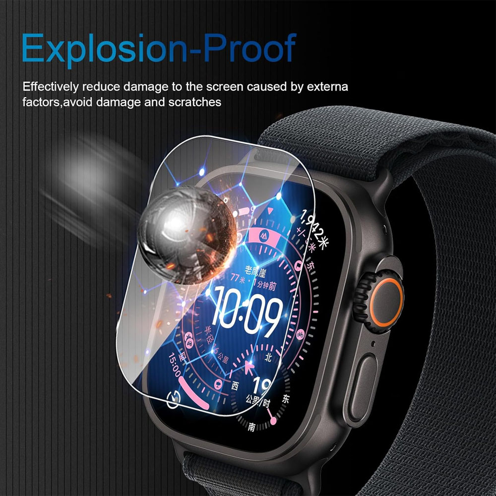 Tempered Glass For Apple Watch - Watch Case Bumper ulasan dan harga