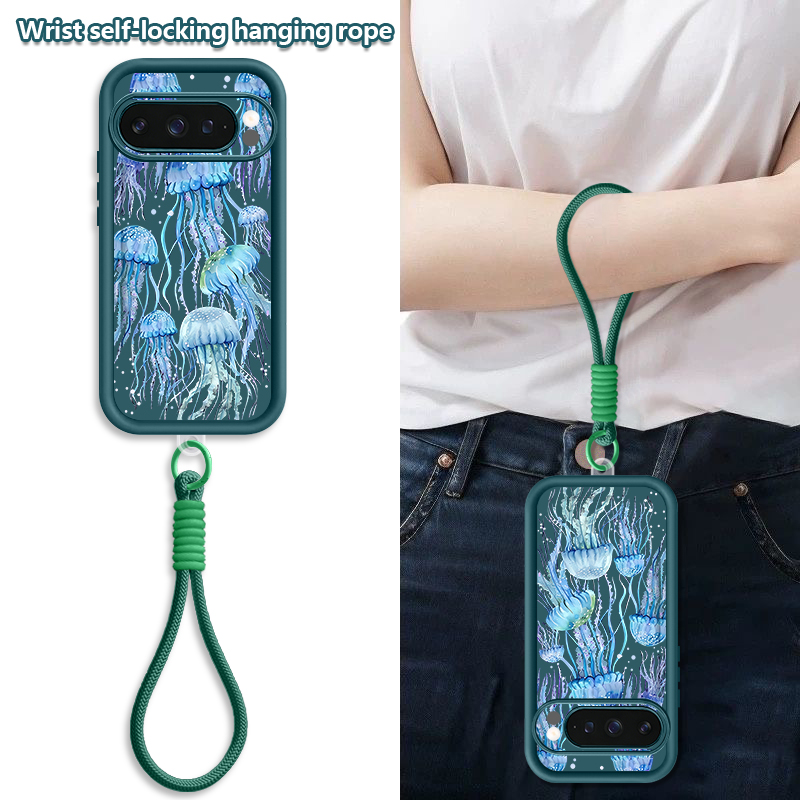 Humpback Whale Print Wrist Str - Google Pixel 8A ulasan dan harga