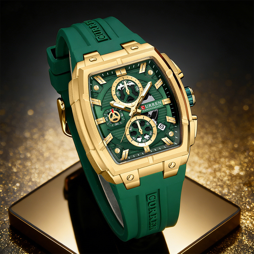 CURREN Luxury Vintage Watch fo - Accessories With Watch ulasan dan harga