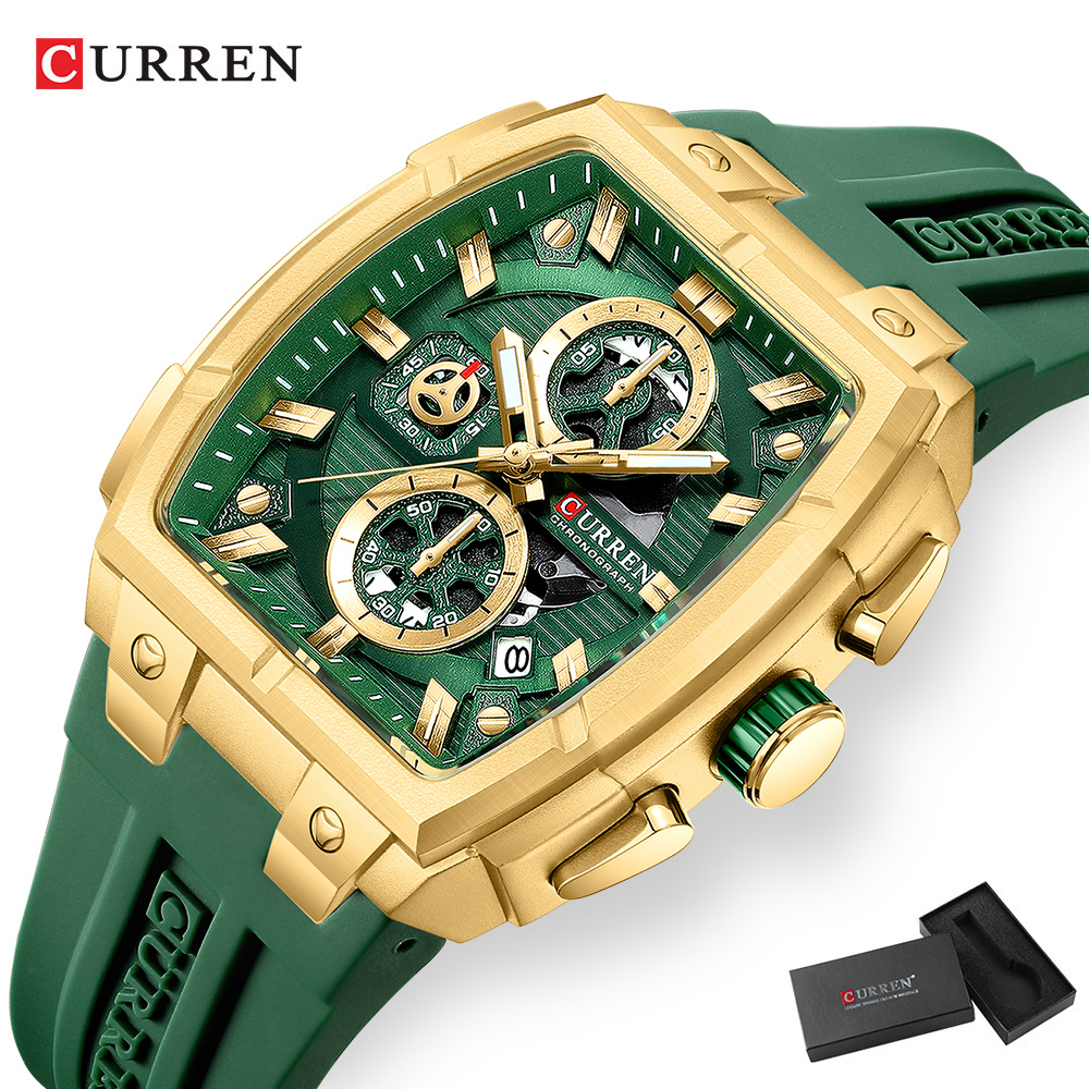 CURREN Luxury Vintage Watch fo - Accessories With Watch ulasan dan harga