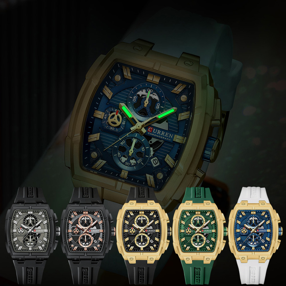 CURREN Luxury Vintage Watch fo - Accessories With Watch ulasan dan harga