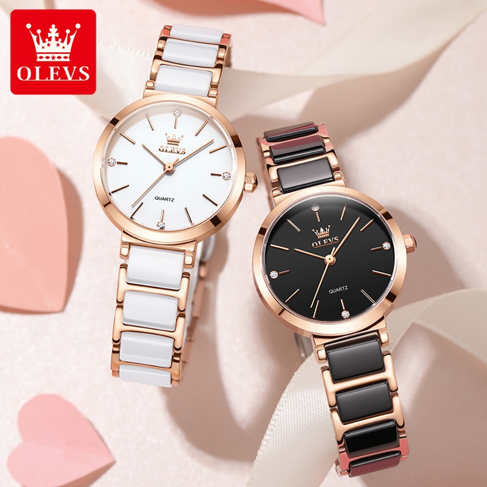 OLEVS Women Watch 5877 Luxury  - Accessories With Watch ulasan dan harga