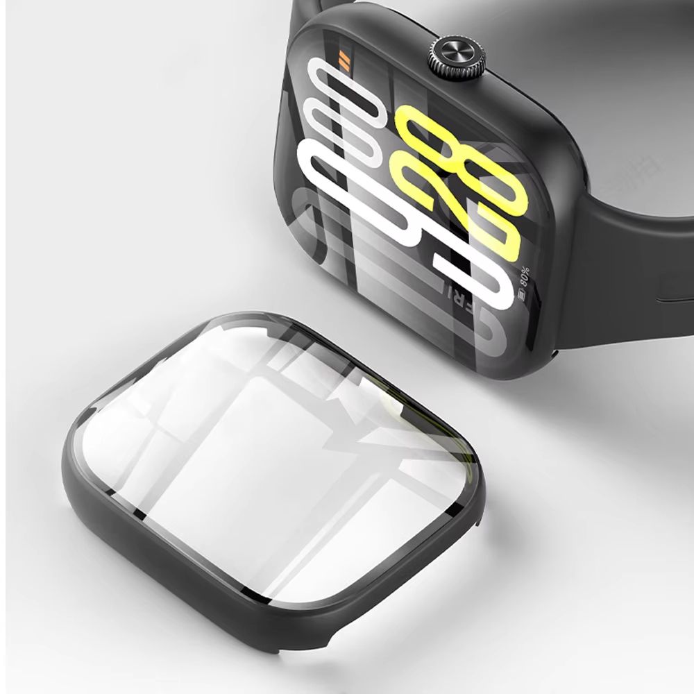 Tempered Glass+Case For Xiaomi - Smartwatch Watch Accessories For Women ulasan dan harga