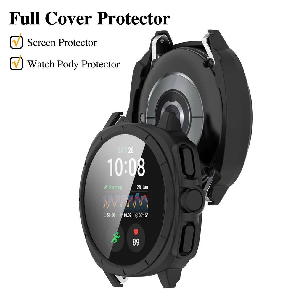Glass+Case for Samsung Galaxy  - Samsung Smartwatch Accessories ulasan dan harga