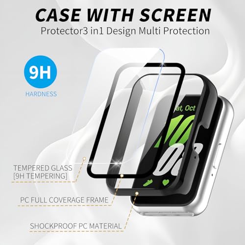 Glass+Case For Samsung Galaxy  - Smartwatch Watch Accessories For Women ulasan dan harga