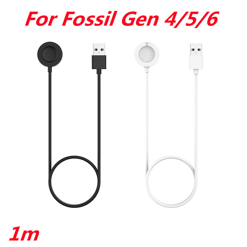 1M USB Charging Cable For Foss - Fossil Smartwatch Accessories ulasan dan harga