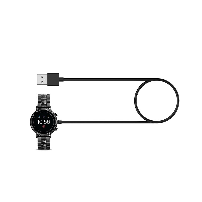 1M USB Charging Cable For Foss - Fossil Smartwatch Accessories ulasan dan harga