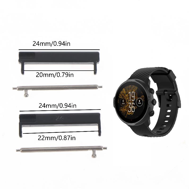 1Pair 24mm To 22mm/20mm Wristb - Smartwatch Watch Accessories ulasan dan harga
