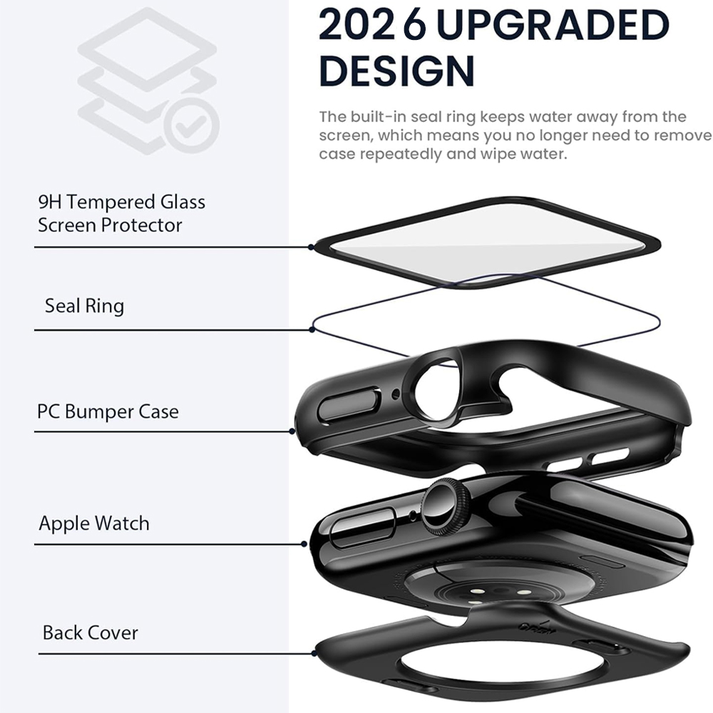 360 Protective Case for Apple  - Smartwatch Watch Accessories For Women ulasan dan harga