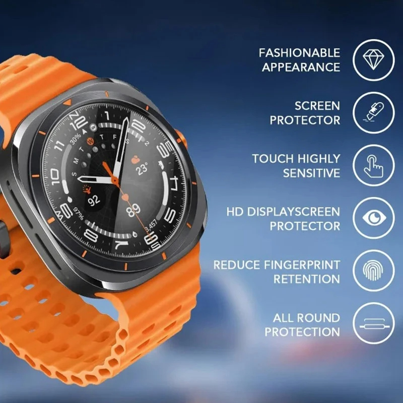 Tempered Glass For Samsung Wat - Samsung Smartwatch Ultra Accessories ulasan dan harga