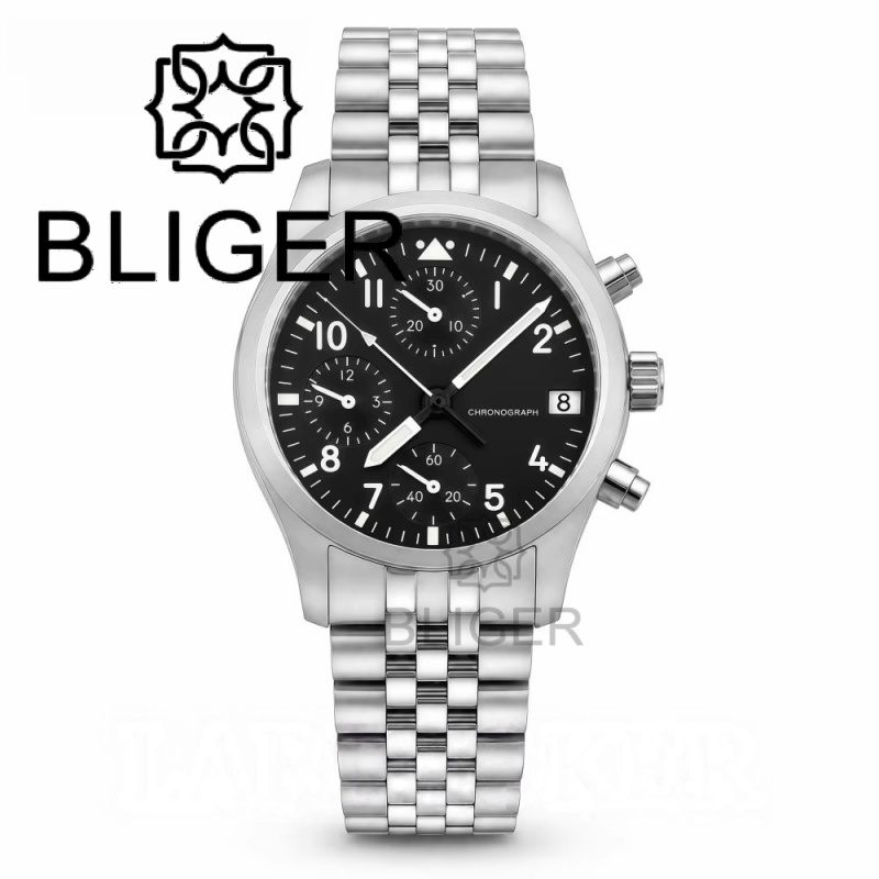 BLIGER Full Black Brushed 38mm - Accessories With Watch ulasan dan harga