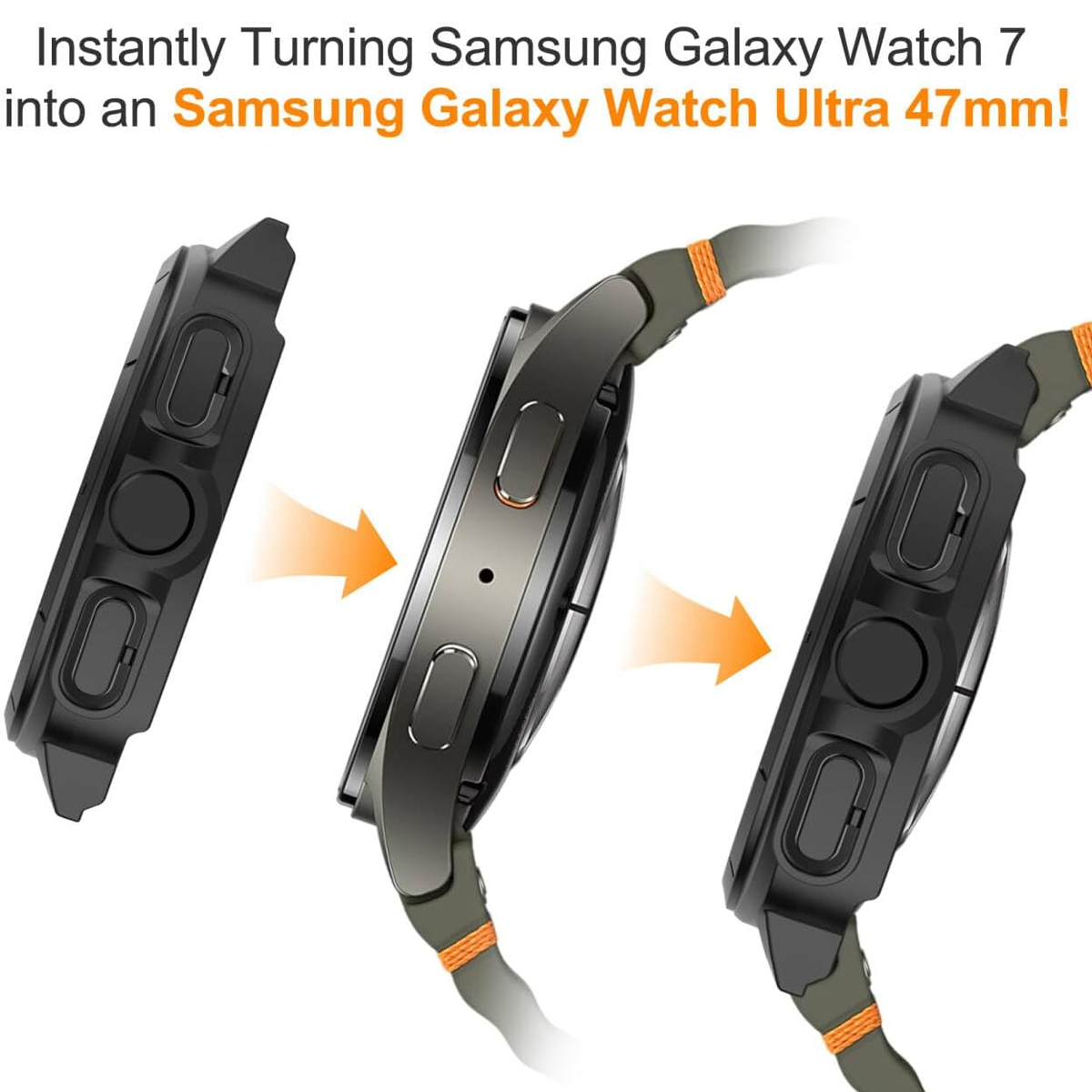 Glass+Case For Samsung Galaxy  - Samsung Smartwatch Accessories ulasan dan harga