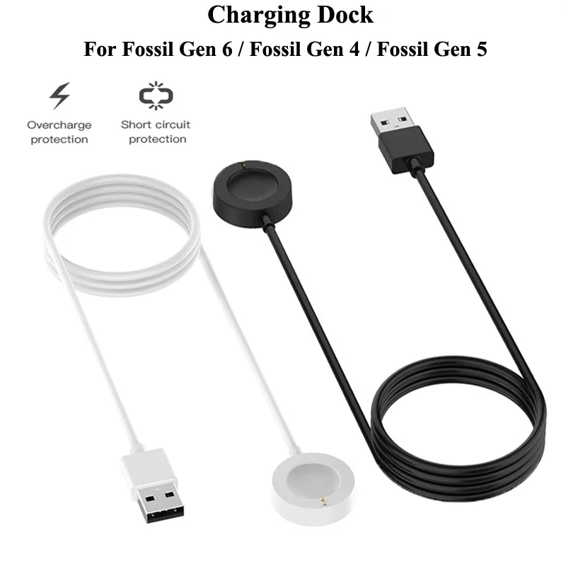 1M USB Magnetic Fast Charger D - Fossil Smartwatch Accessories ulasan dan harga