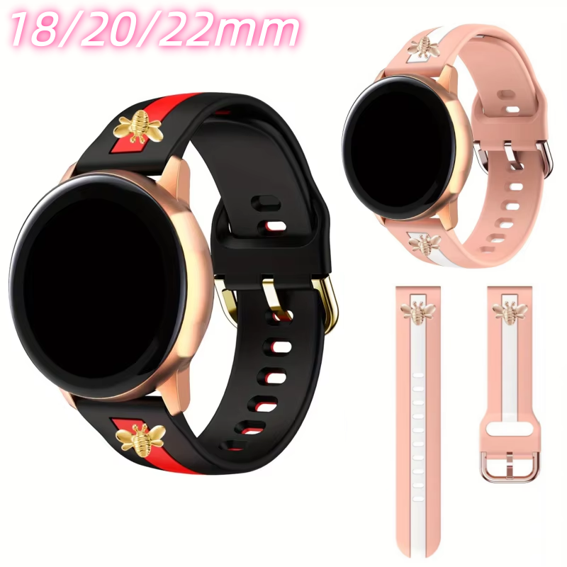 BUSKOZ Silicone Band for Samsu - Fossil Smartwatch Accessories ulasan dan harga
