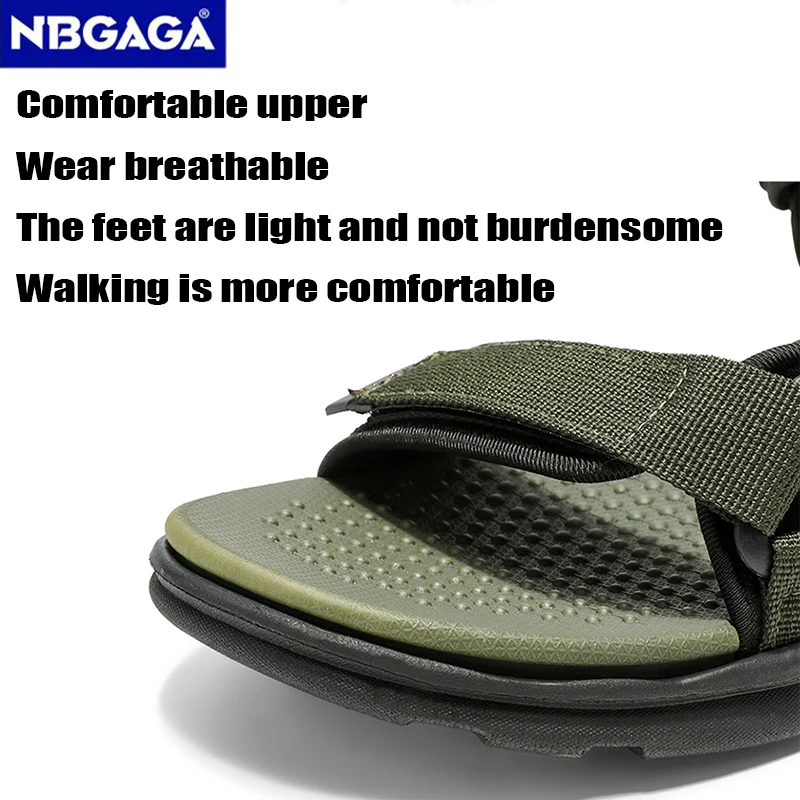 Men's Summer Sandals with Adju - Sport Loop Strap ulasan dan harga
