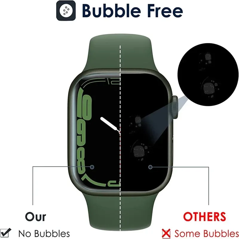 3PCS Hydrogel Film for Apple W - Watch Case Bumper ulasan dan harga