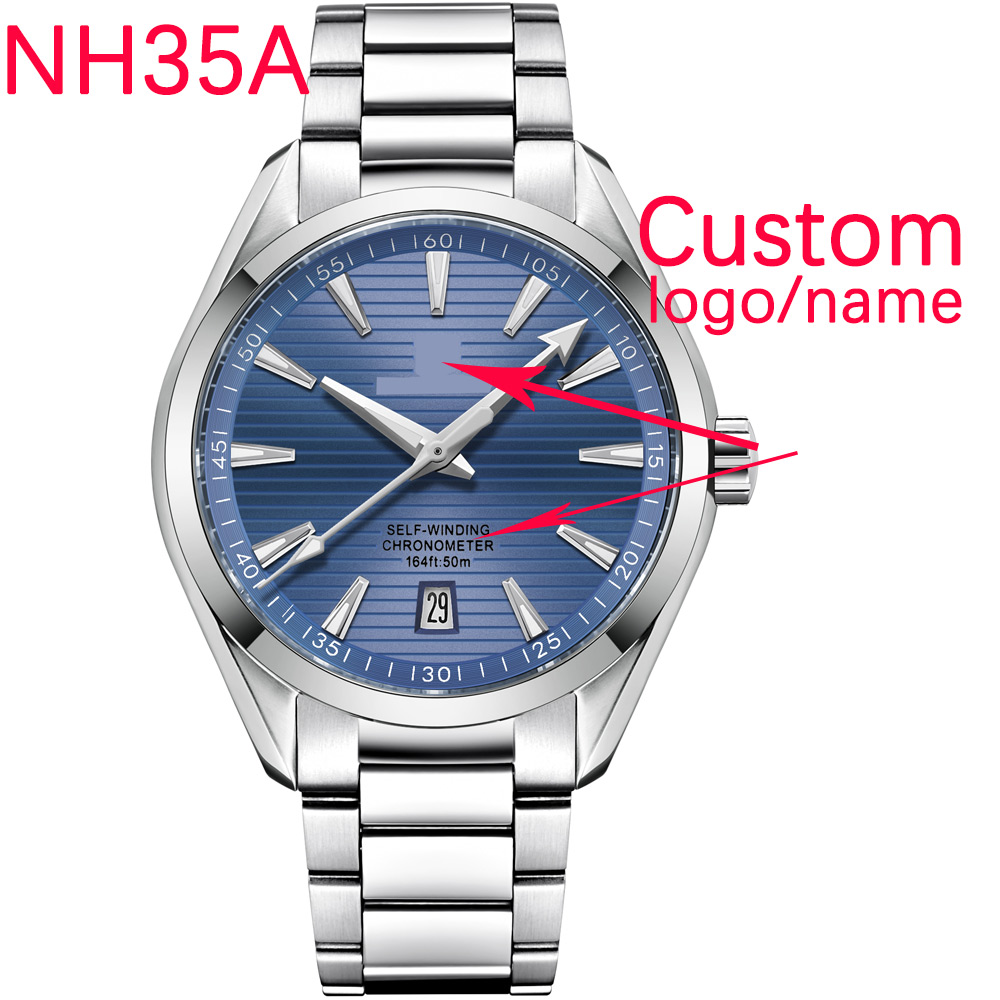 Luxury NH35 Movt Custom Logo 4 - Accessories With Watch ulasan dan harga