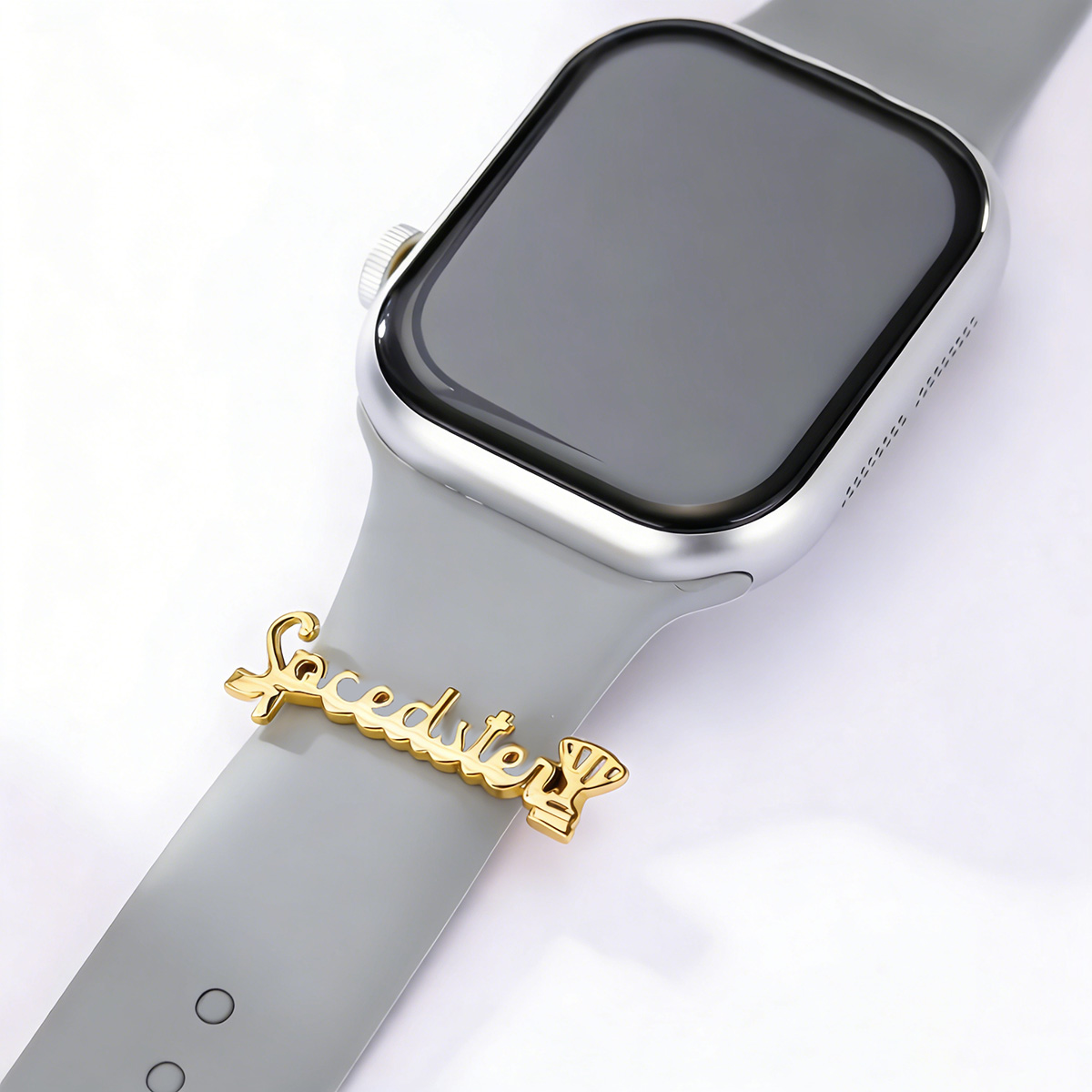 Stainless Steel Custom Letter  - Smartwatch Straps & Accessories ulasan dan harga