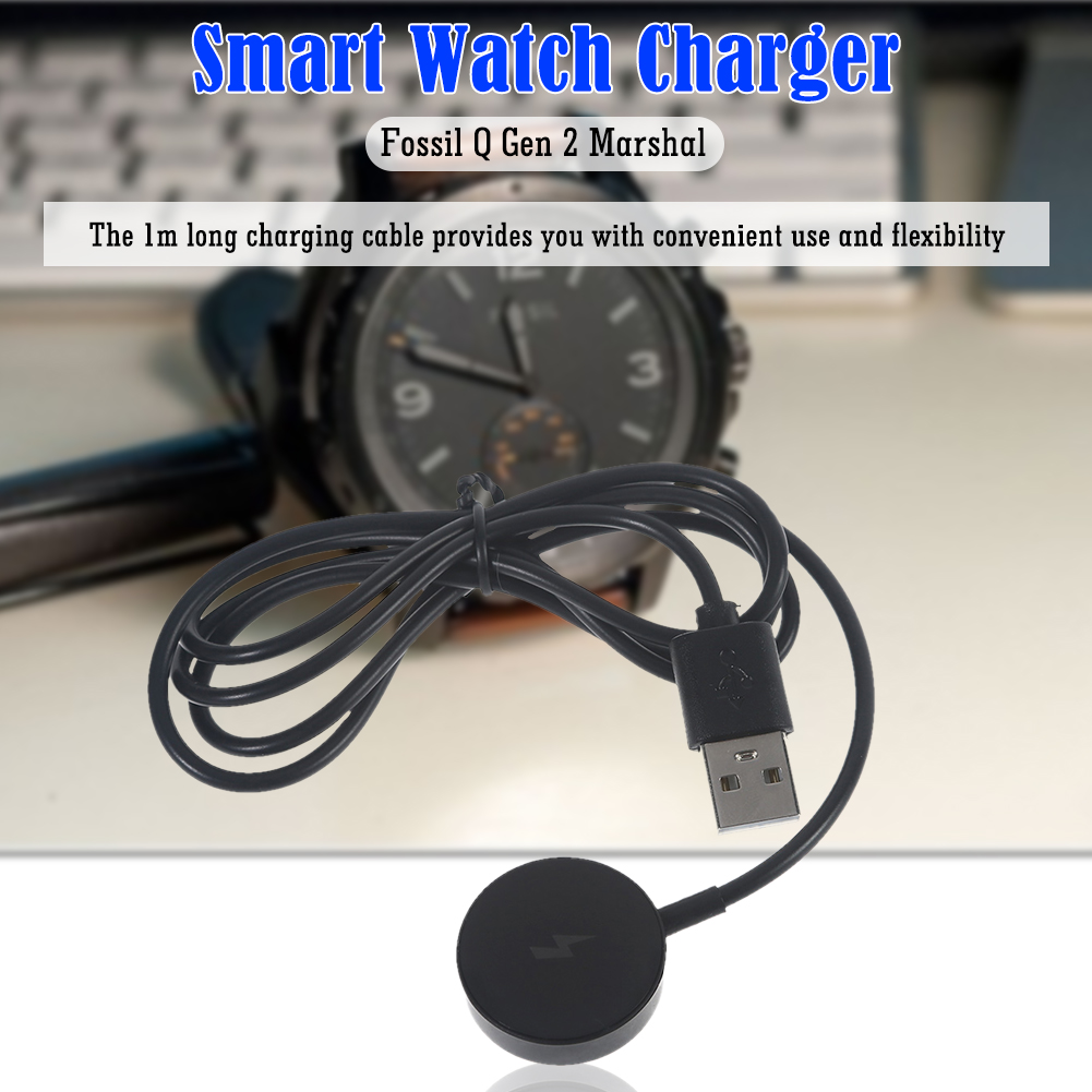Watch Charger Cable USB Chargi - Fossil Smartwatch Accessories ulasan dan harga